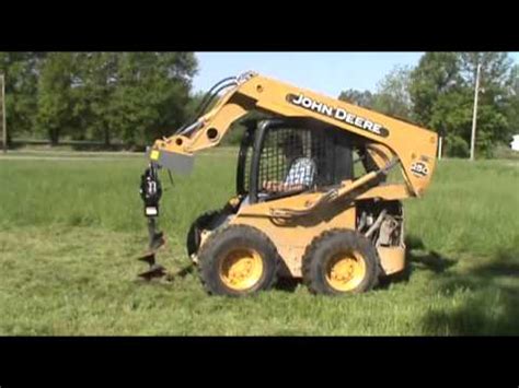 post hole digger for john deere skid steer|post hole digger for skid steer sale.